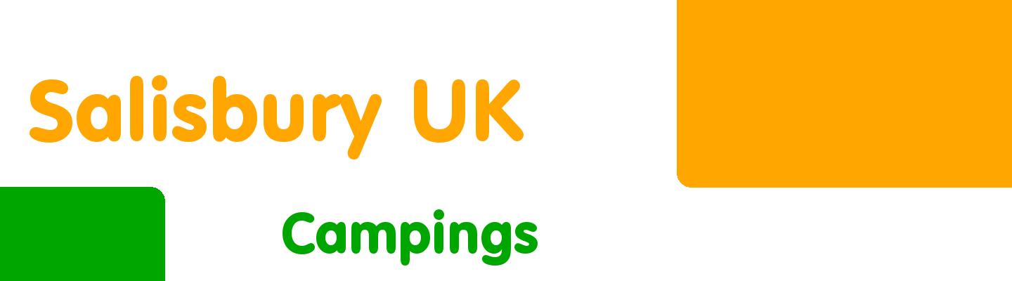 Best campings in Salisbury UK - Rating & Reviews